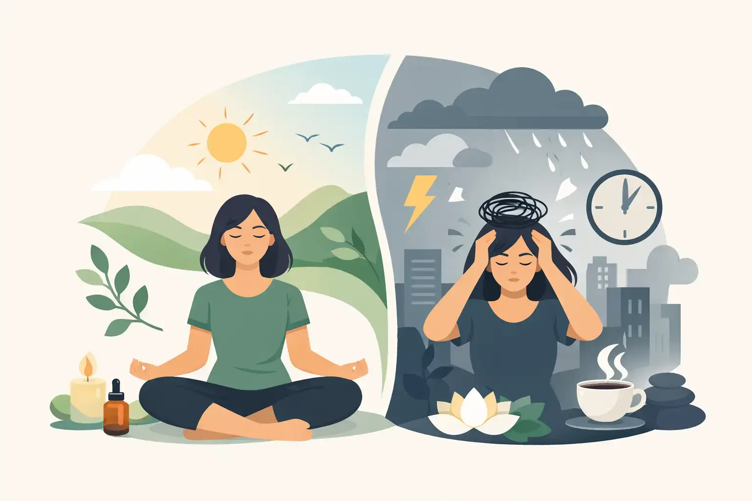 Was hilft bei chronischem Stress natürlich?