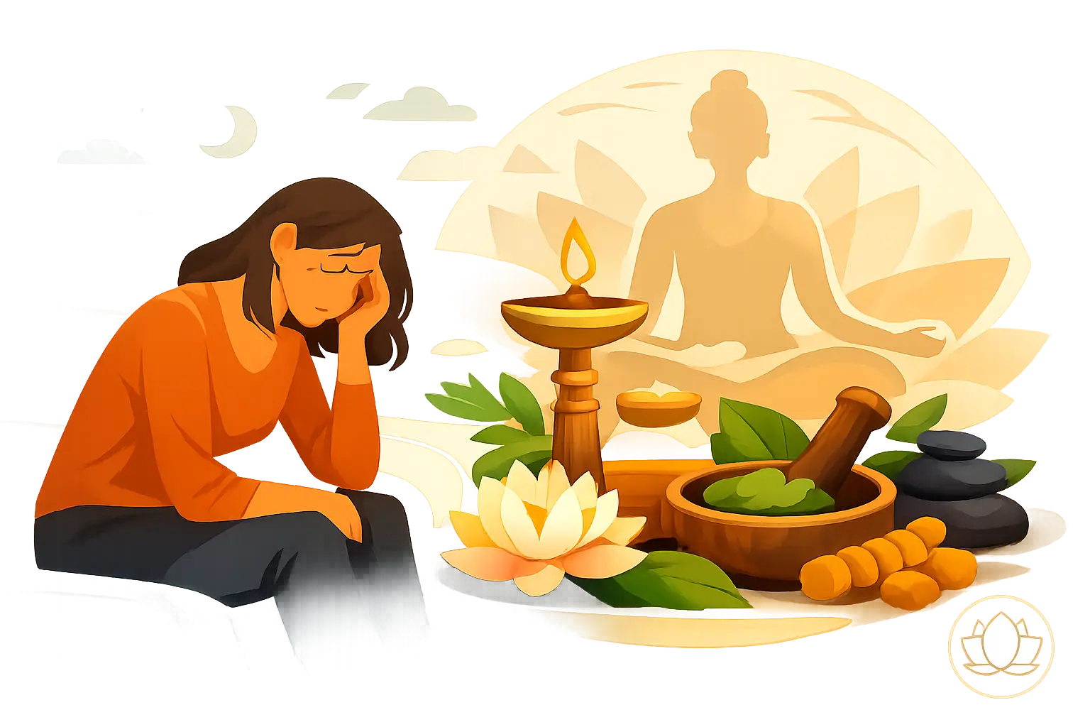 Ayurveda Praxis Offenbach bei Erschöpfung