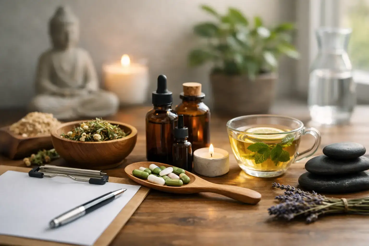Beispiel naturheilkundlicher Therapieplan Erschöpfung