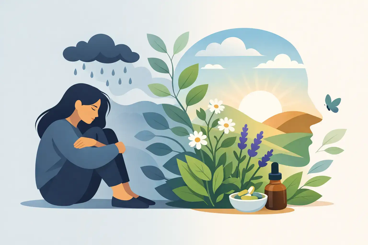 Pflanzliche Hilfe bei Depression verstehen