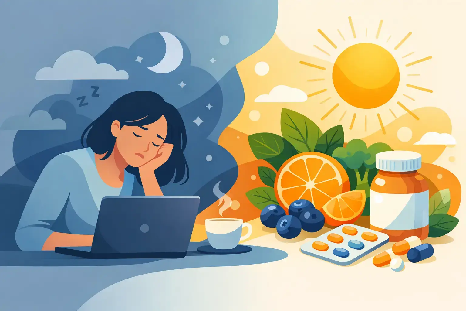 Welche Vitamine helfen bei Müdigkeit?