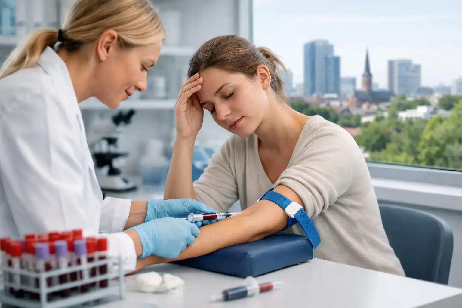 Blutlabor bei Müdigkeit in Offenbach