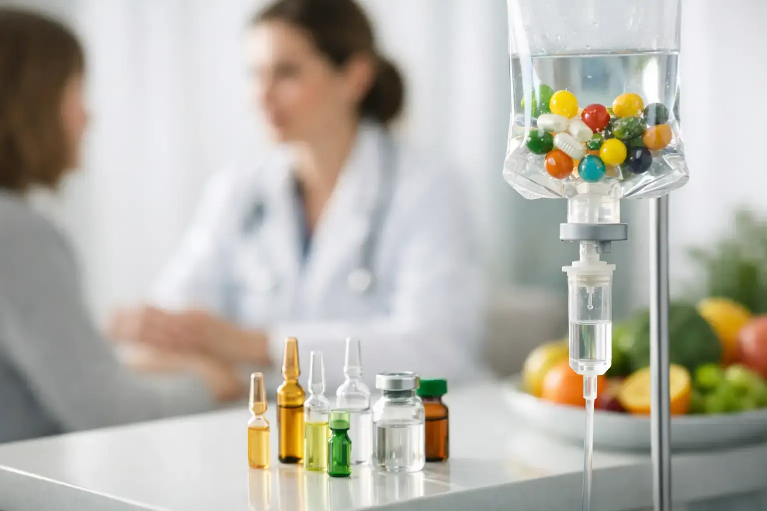 Mikronährstoff-Infusionen seriös bewertet