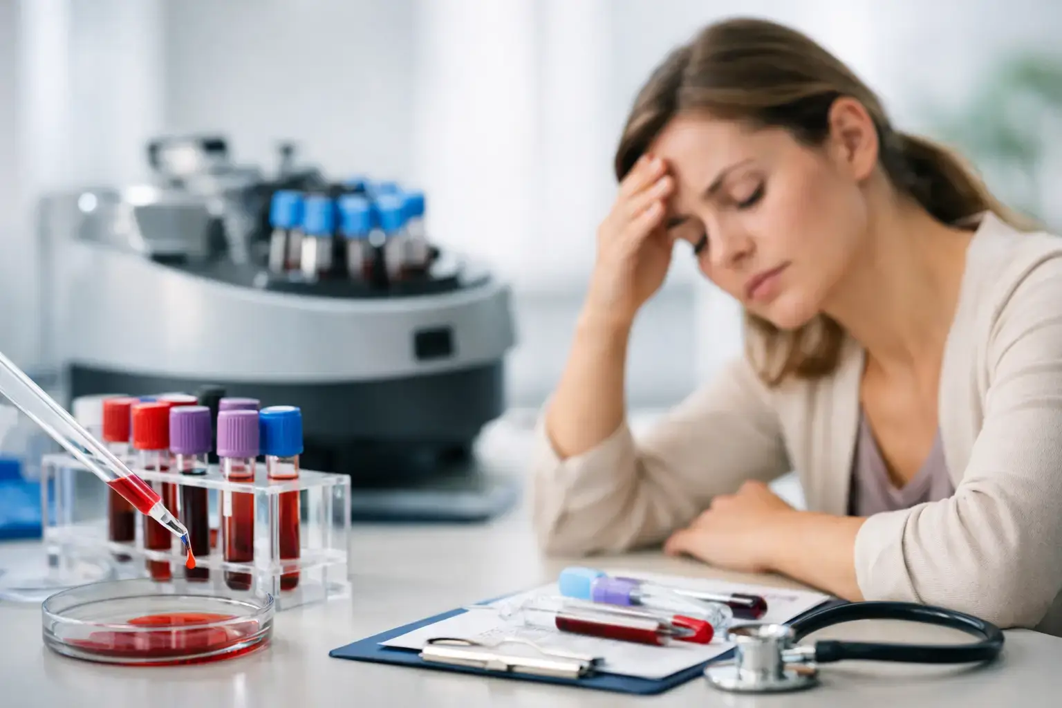 Welche Laborwerte sind bei Erschöpfung sinnvoll?