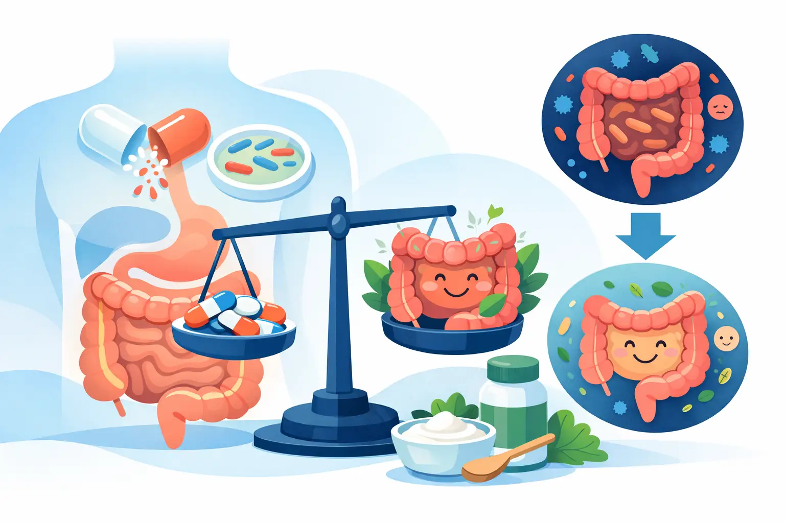 Darmgesundheit nach Antibiotika: Ein Guide