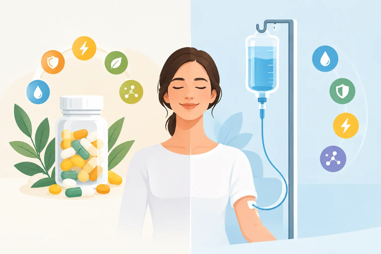 Mikronährstofftherapie oder Infusionstherapie?